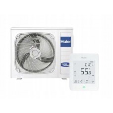 Haier monoblokas 5kW šilumos siurblys oras-vanduo AU052FYCRB(HW) su valdymo pultu YR-E27